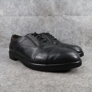 Dexter Shoes Mens 11.5 Oxford Dress Cap Toe Leather Comfort Formal Black Career